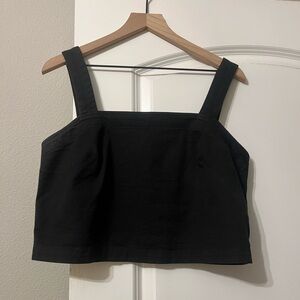 Everlane linen picnic top